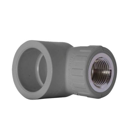 CODO 90º PP-R FUSIÓN HI METÁLICO - 20mm x 1/2"