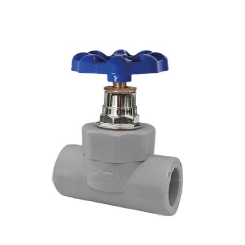 LLAVE DE PASO METÁLICA MANILLA AZUL PP-R - 32mm