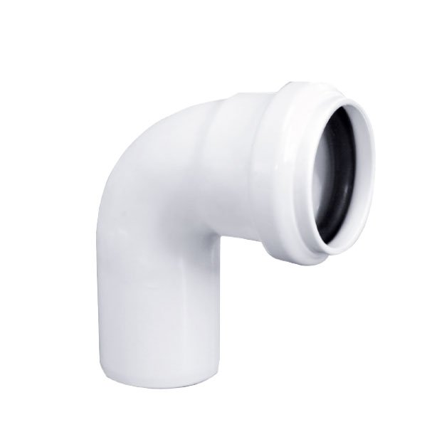 CODO SANITARIO BLANCO 90º - 50mm