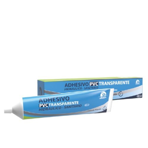 345001 ADHESIVO PVC/SECADO RÁPIDO/TRANSPARENTE - Pomo 20cc