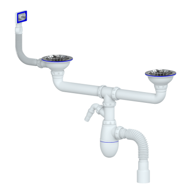 SIFON LAVAPLATOS DOBLE B732VE