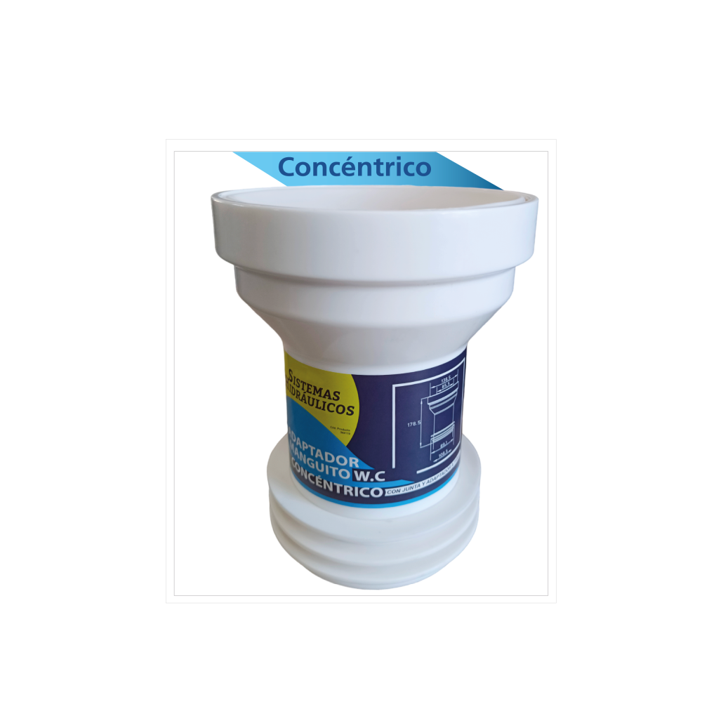 ADAPTADOR WC RIGIDO - Concéntrico