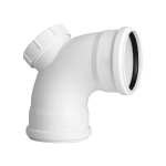 PVC SAN BLCO CODO REGIST DOBLE ORING 110