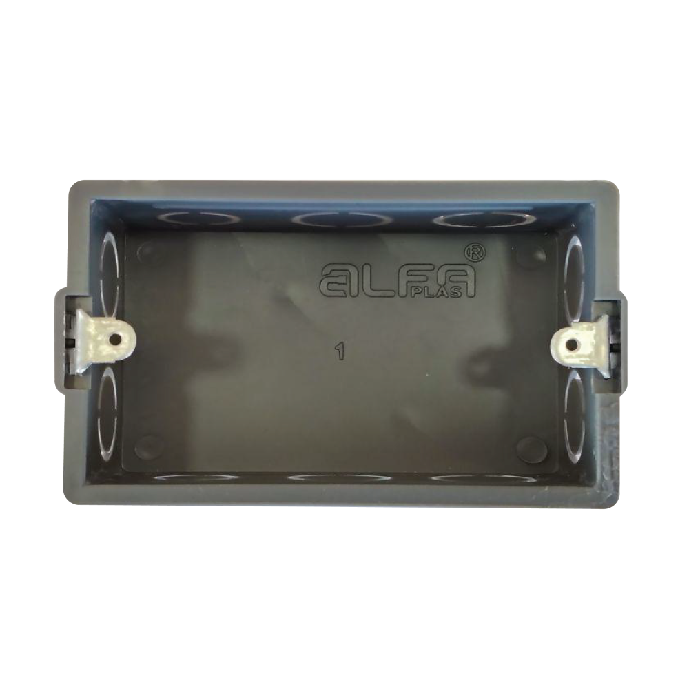 CAJA ELÉCTRICA TABIQ. C/OREJA METAL