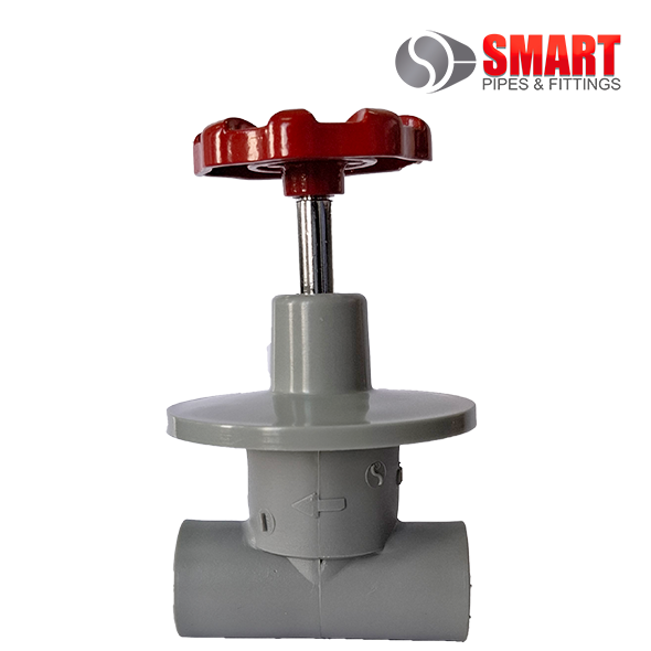 LLAVE DE PASO MET ROJO CORT | CERTIFICADA - 20mm