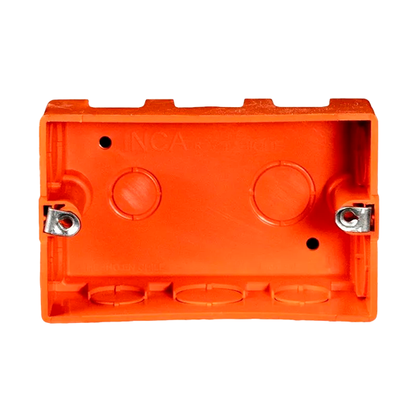 CAJA TABIQ C/OREJA METAL