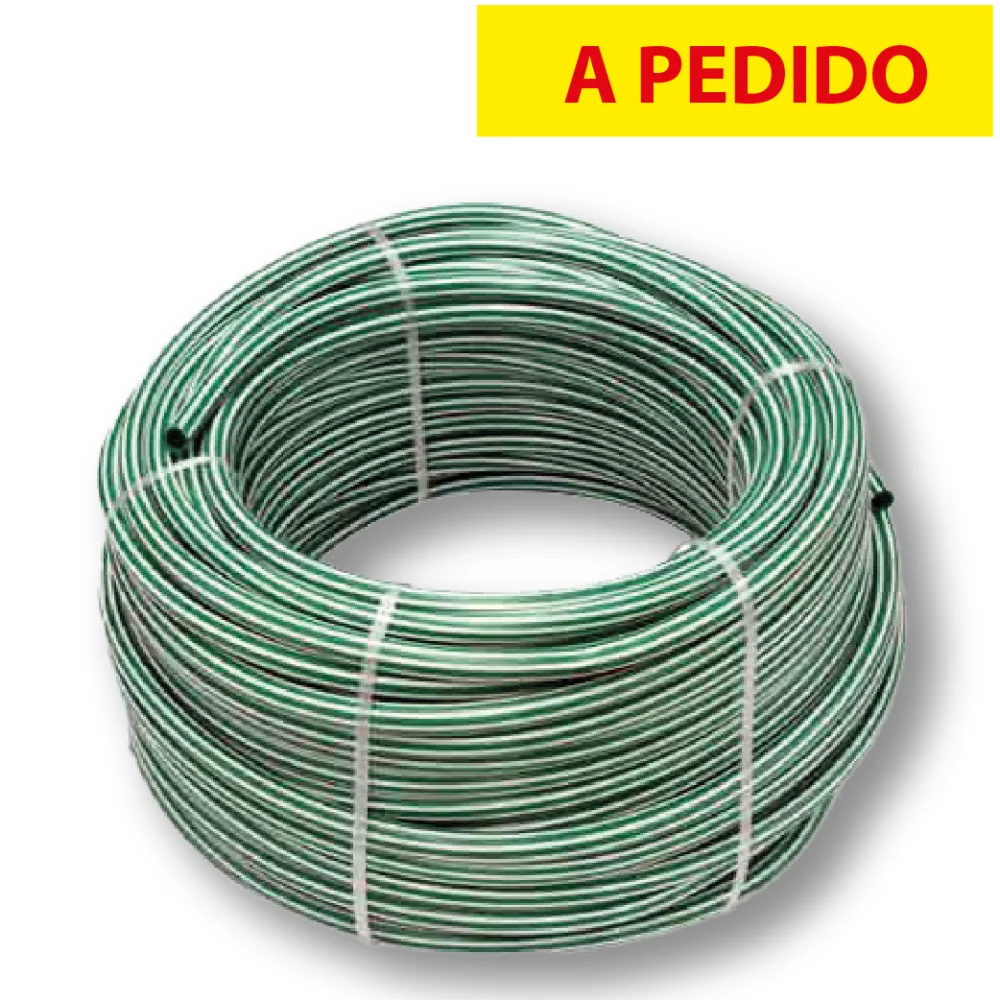 MANGUERAS EXTRA PLUS +  EXTRA BICOLOR - 3/4" Verde Blanco
