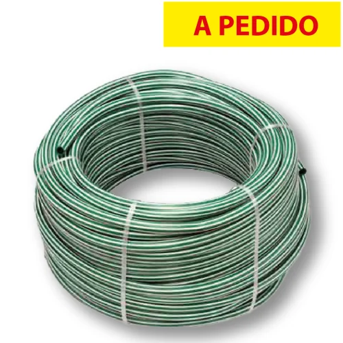 MANGUERAS EXTRA PLUS +  EXTRA BICOLOR - 3/4" Verde Blanco