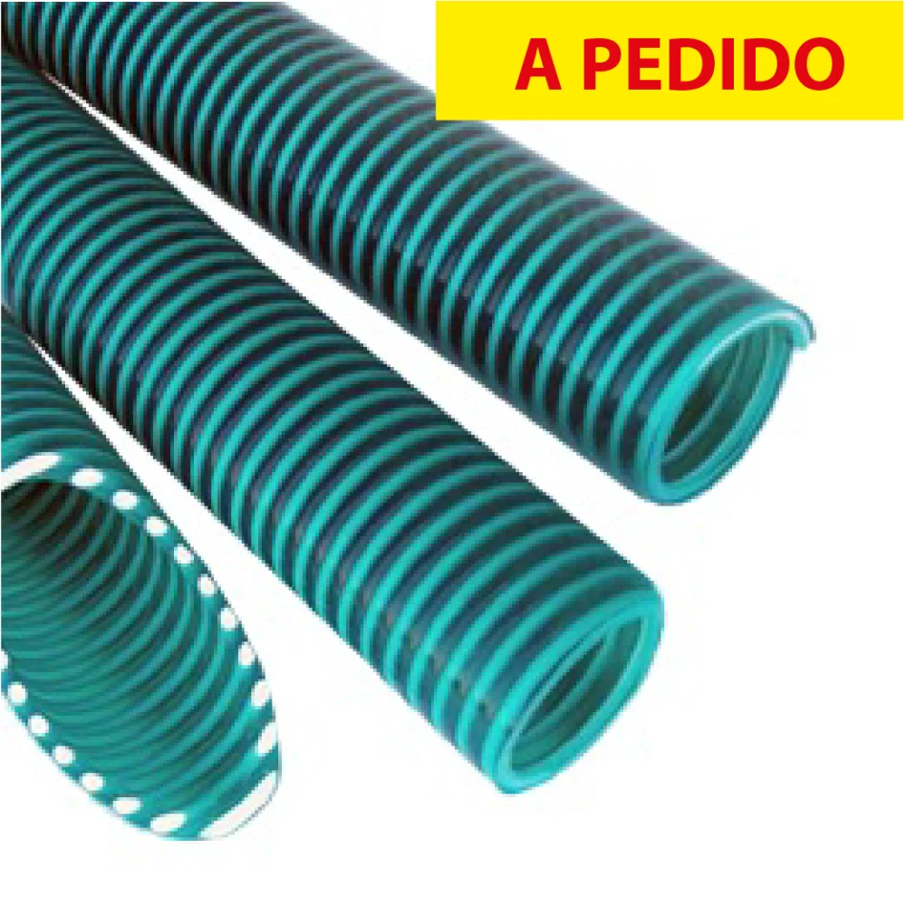ESPIRALADA PESADA AGROFLEX -  6" ROLLO 25MTS